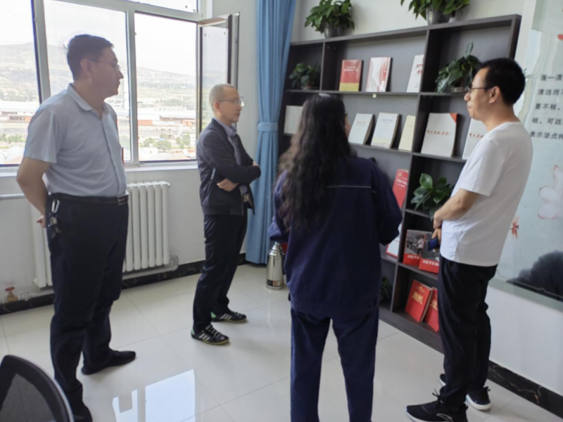 西宁市纪委对6732顶级游戏娱乐工投公司廉洁文化进企业示范点建设工作开展验收