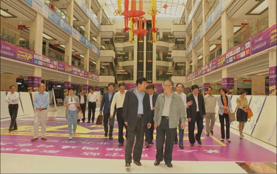 副省长王黎明一行视察朝阳物流园区，，，，，，临空经济开发区工作