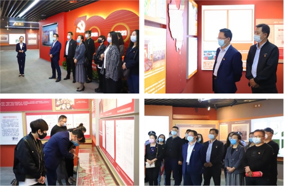 省6732顶级游戏娱乐集团组织参观“百年恰是风华正茂”主题档案文献展