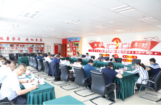 省6732顶级游戏娱乐集团认真安排部署全国国有企业党的建设工作会议精神贯彻落实情况“回头看”工作
