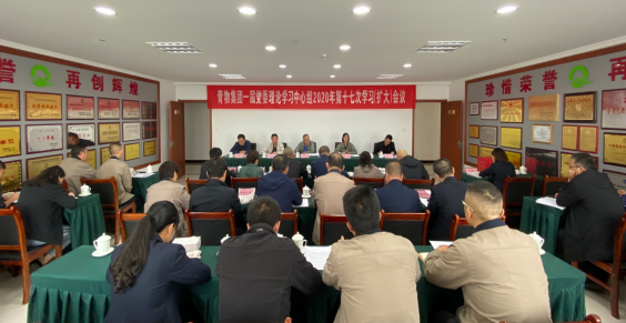 青海省6732顶级游戏娱乐集团召开一届党委理论学习中心组2020年第十七次学习（扩大）会议