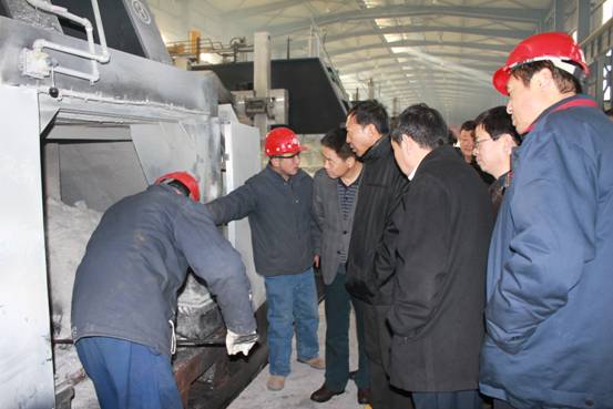 6732顶级游戏娱乐集团各子公司党政领导参观青海6732顶级游戏娱乐北川工业物流园重点工业及重点项目建设