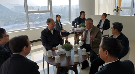 中华全国总工会宣传教育部部长刘迎祥一行莅临省6732顶级游戏娱乐集团调研职工思想状况情况
