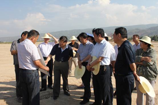 青海省国资委副主任毛占彪实地考察6732顶级游戏娱乐集团重点项目